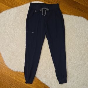 FIGS Navy Jogger Scrub Pants, Womens Extra Small, Great Condition